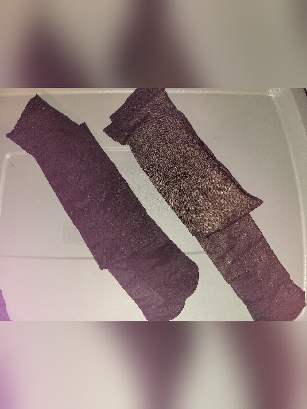 Women's Black Sheer Hosiery Stockings/tights - Classic Lightweight Pair